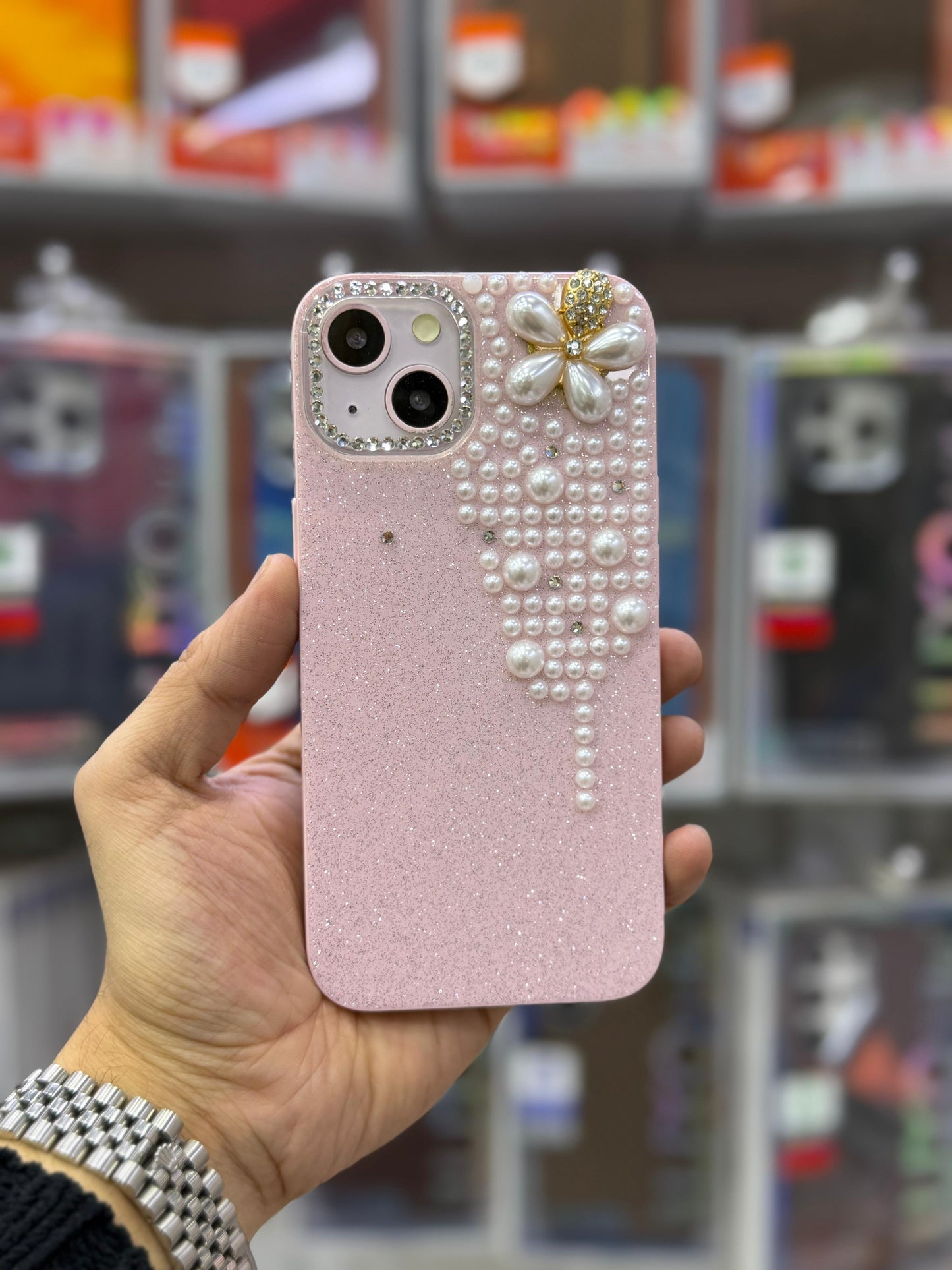 Stones Glitter Case