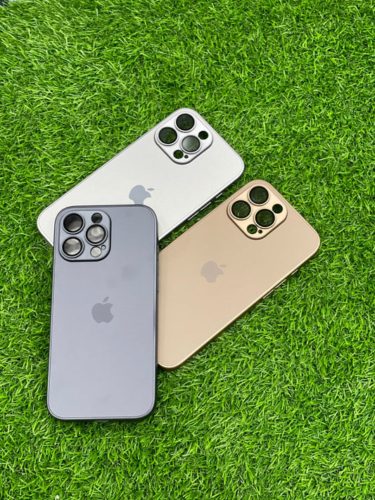 AG Glass Case With Camera Lens Protection