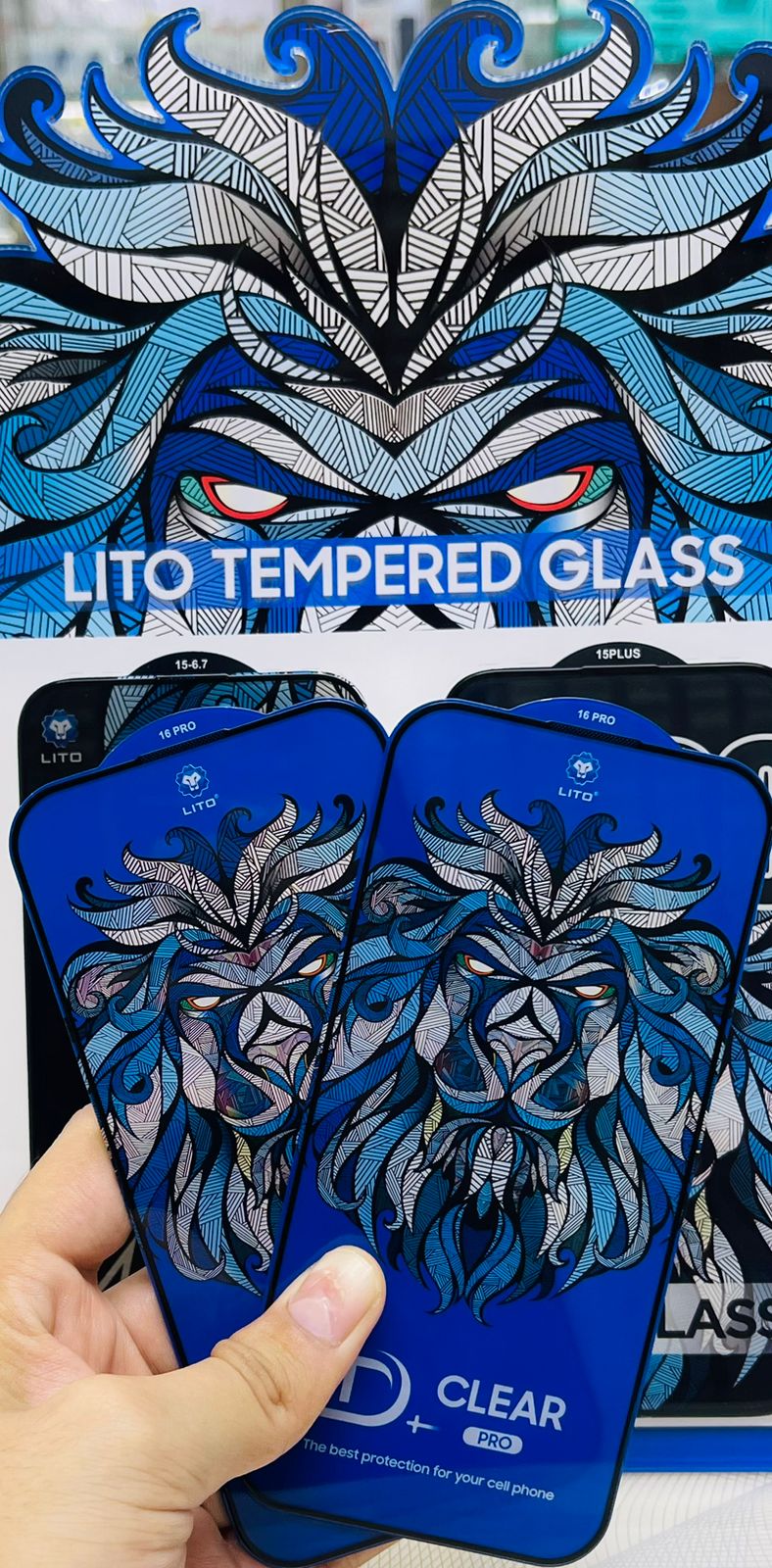 LITO ORIGINAL D+ PRO DUSTPROOF GLASS CLEAR