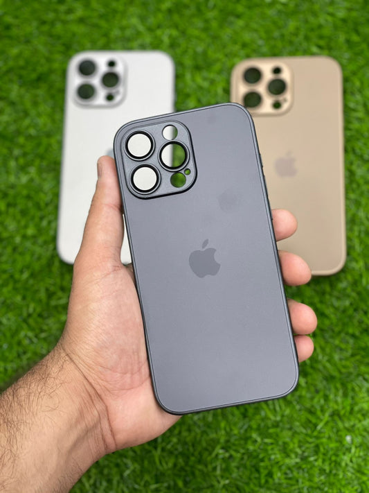 AG Glass Case With Camera Lens Protection