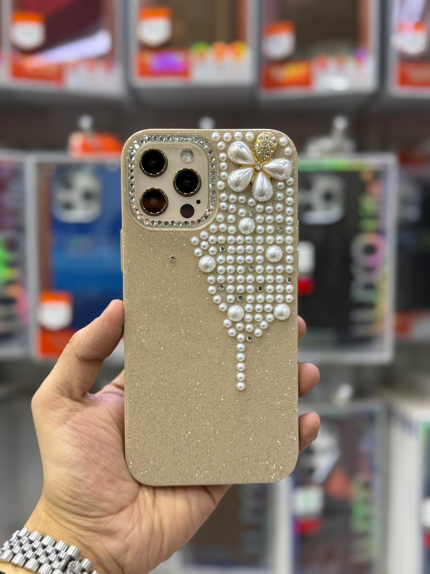 Stones Glitter Case