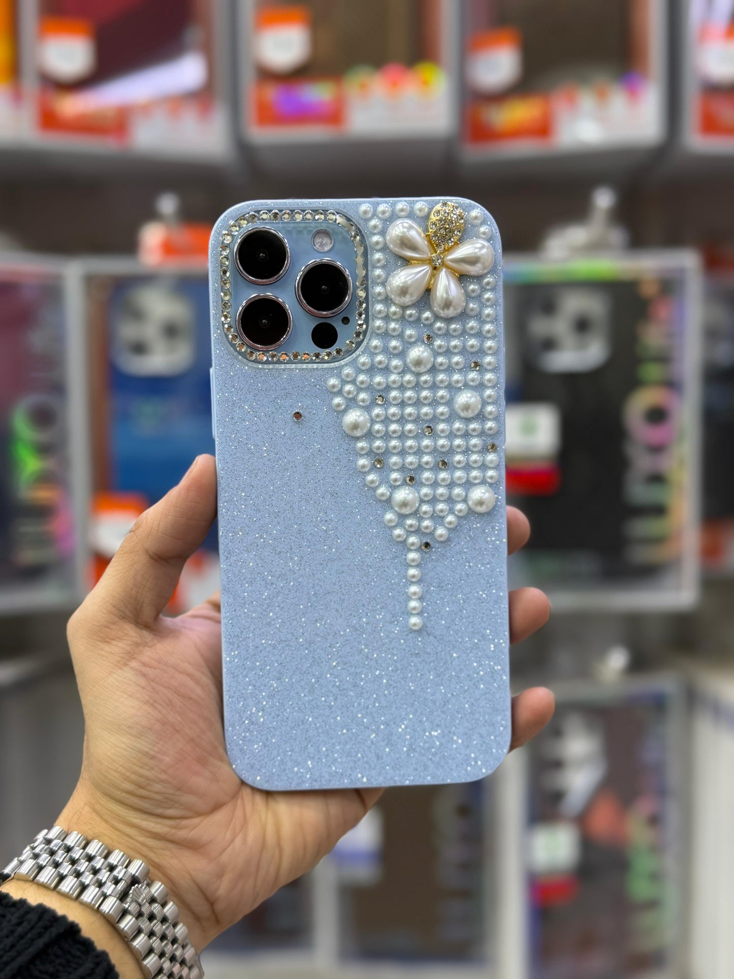 Stones Glitter Case